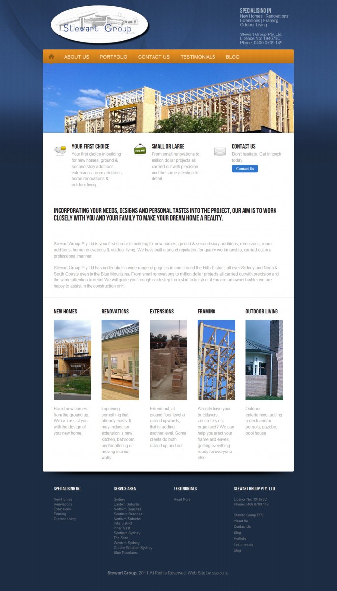 Another website by StudioGTB